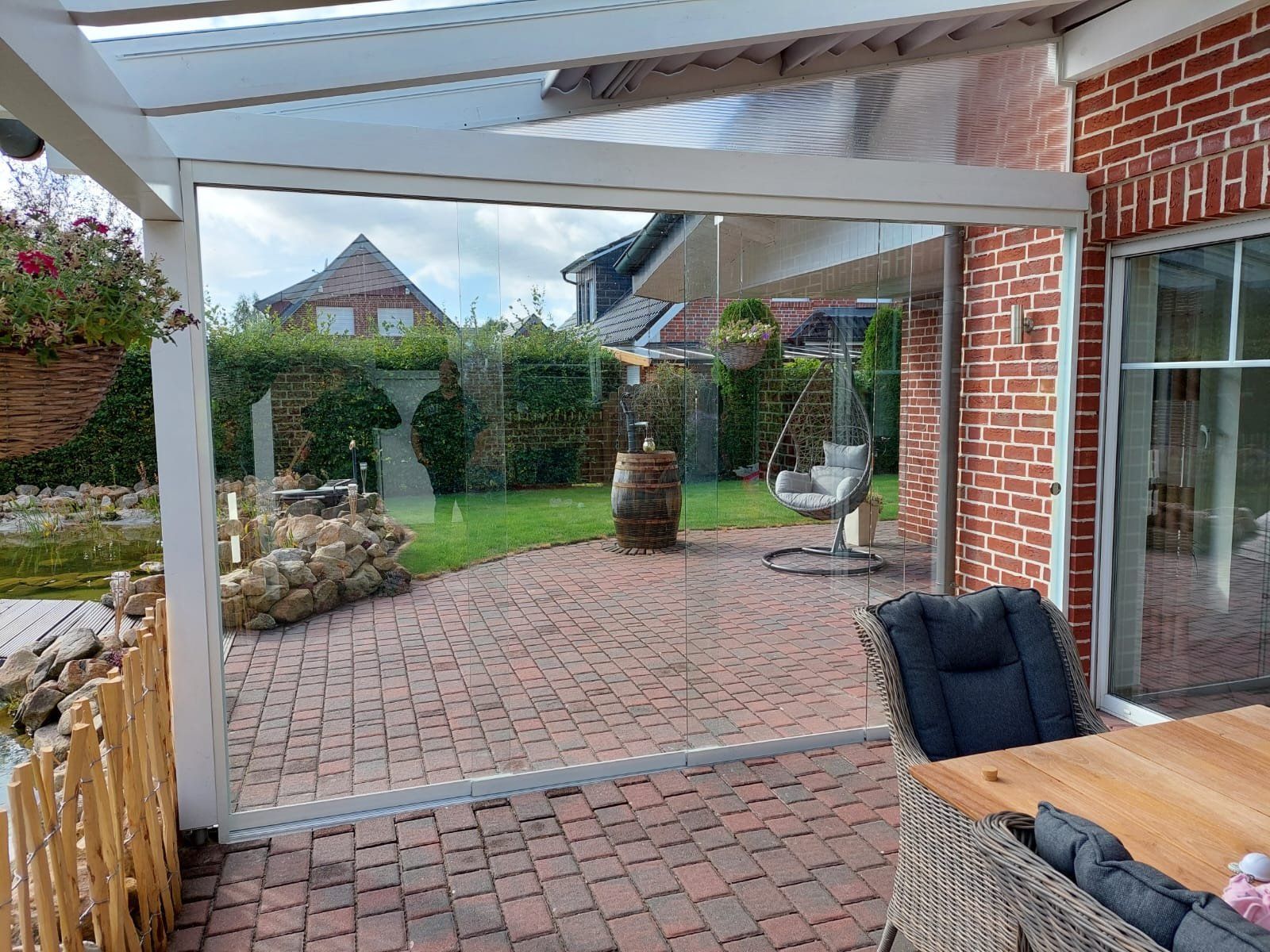 ESG10 - Glasschiebewand mit 10mm Sicherheitsglas nach Maß