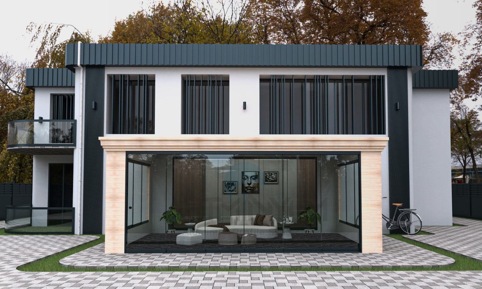 GSW10 ClearLine - Glasschiebewand mit 10mm Sicherheitsglas GSW10 ClearLine - Glasschiebewand mit 10mm Sicherheitsglas